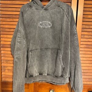 Creek Rat Vintage Faded Snake Hoodie